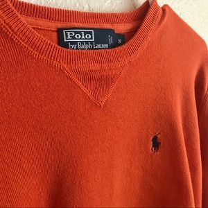 Ralph Lauren Polo Men’s Sweater in Orange